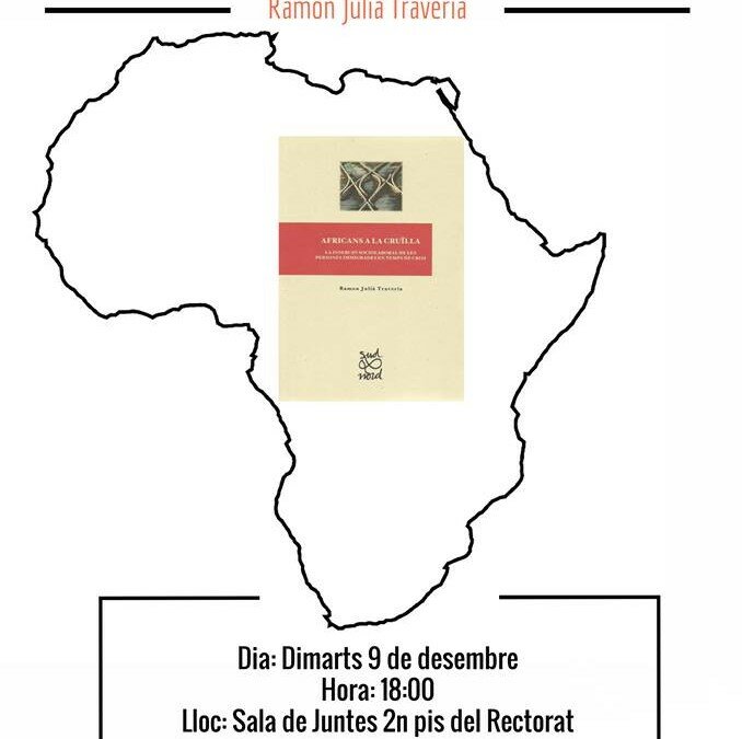 Presentació del llibre Africans a la cruïlla
