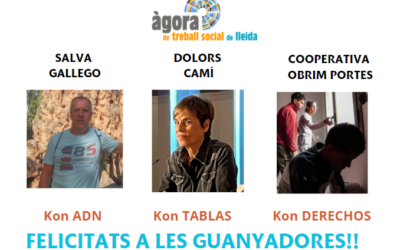 PREMIS “Monns” d’Àgora de treball social de Lleida 2024